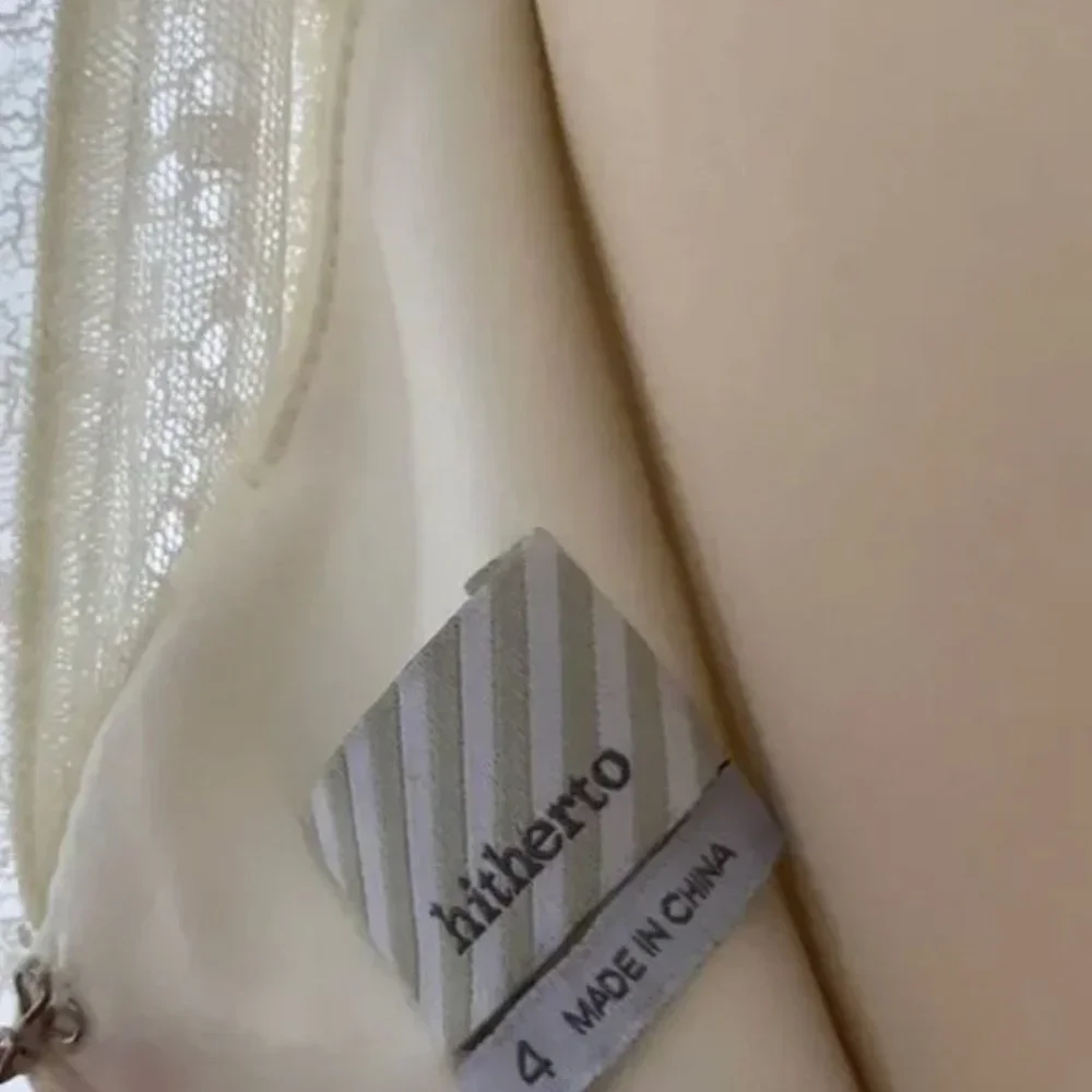 white BHLDN + HITHERTO Fleur Tulle Dress perfect for elopement or rehearsal! - Picture 11 of 11